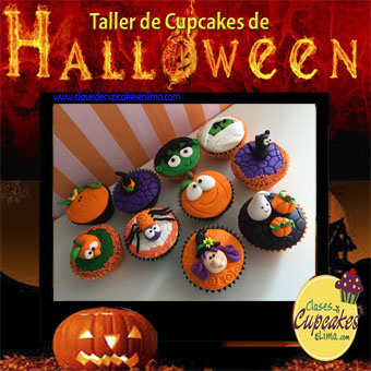 clases de cupcakes halloween